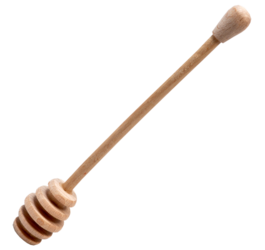 Wooden Medulka - the honey dipper 