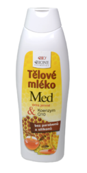 BIONE Telové mlieko s medom 500 ml