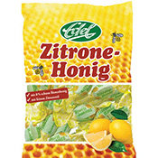 Cukríky med a citrón