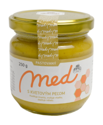 Med s kvetovým peľom 250 g