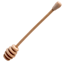 Wooden Medulka - the honey dipper 