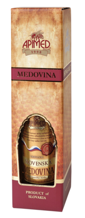 Deluxe box + Original Slovak mead 0.75 litres