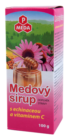 Medový sirup s echinaceou a vitamínom C