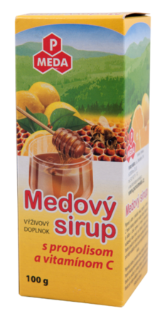 Medový sirup s propolisom a vitamínom C