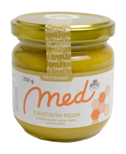 Med s kvetovým peľom 250 g