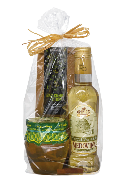 DB044 - Darčekový set s agátovým medom a medovinou