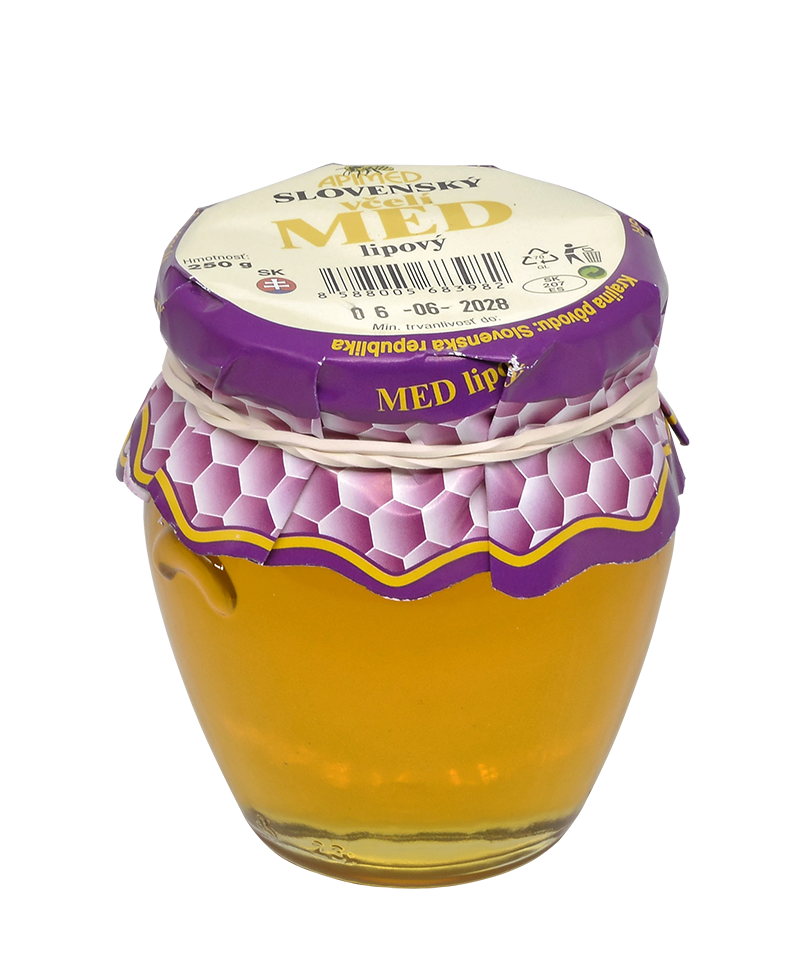 Lipový med 250g amfora