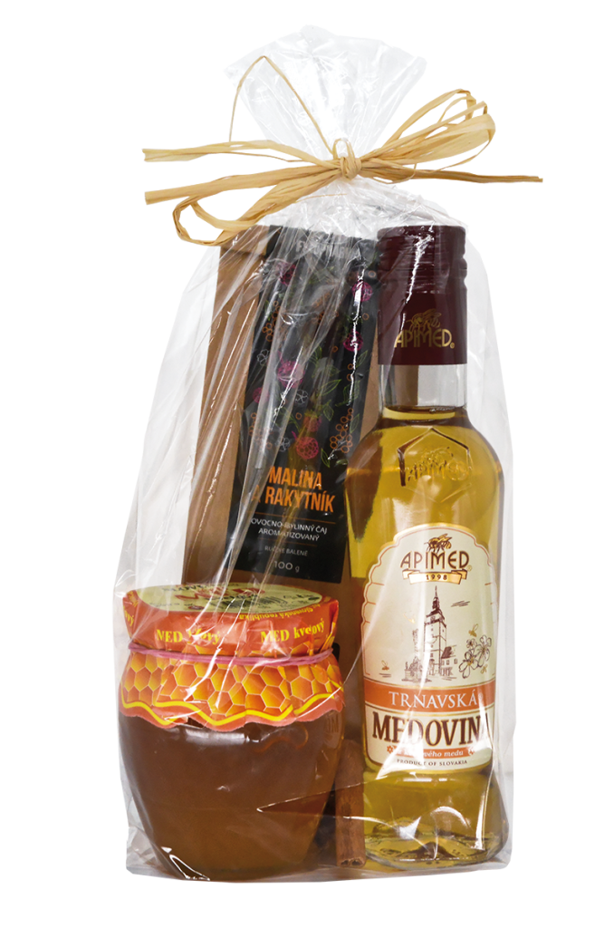DB043 - Darčekový set s kvetovým medom a medovinou