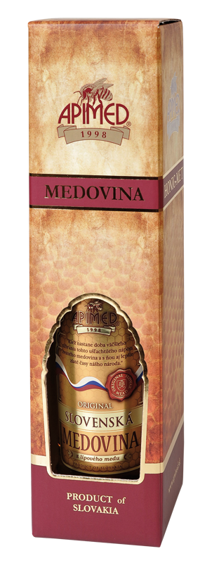 De LUXE kartón + Original Slovenská medovina 0,75 l