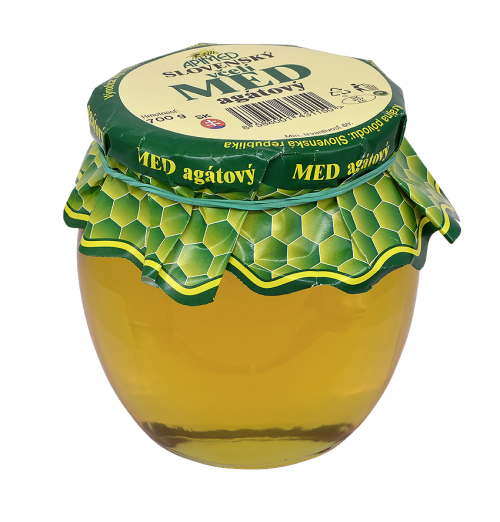 Agátový med 700 g amfora