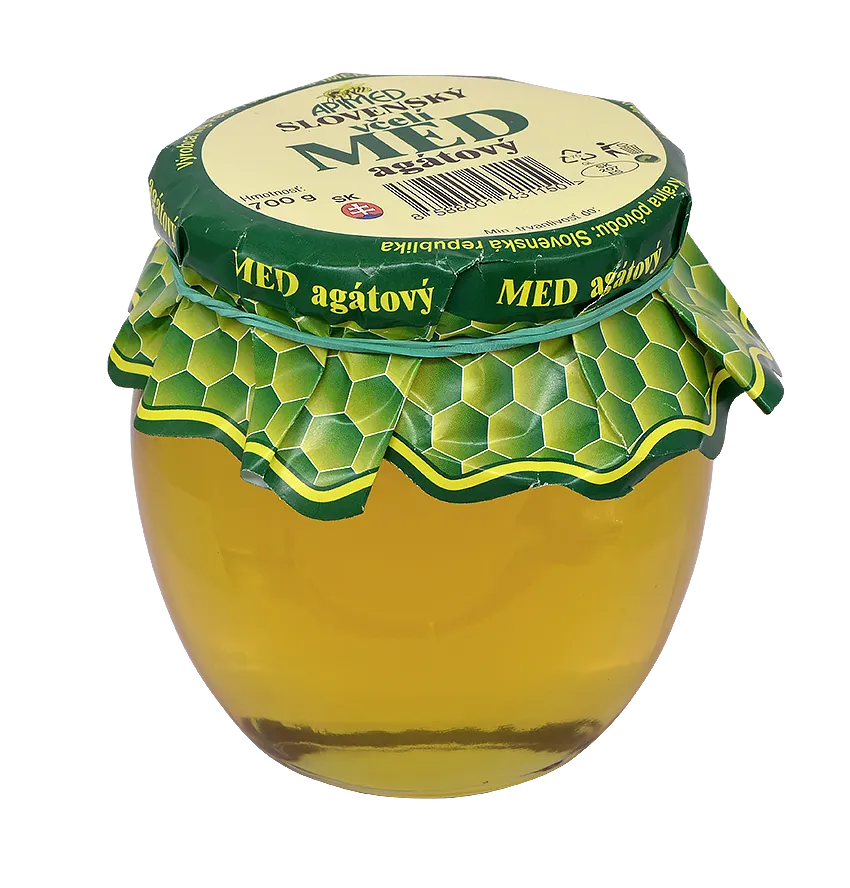 Agátový med 700 g amfora