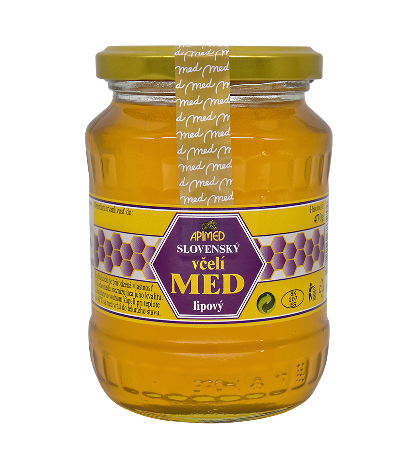 Lipový med 470g