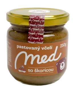 Pastovaný med so škoricou 250 g