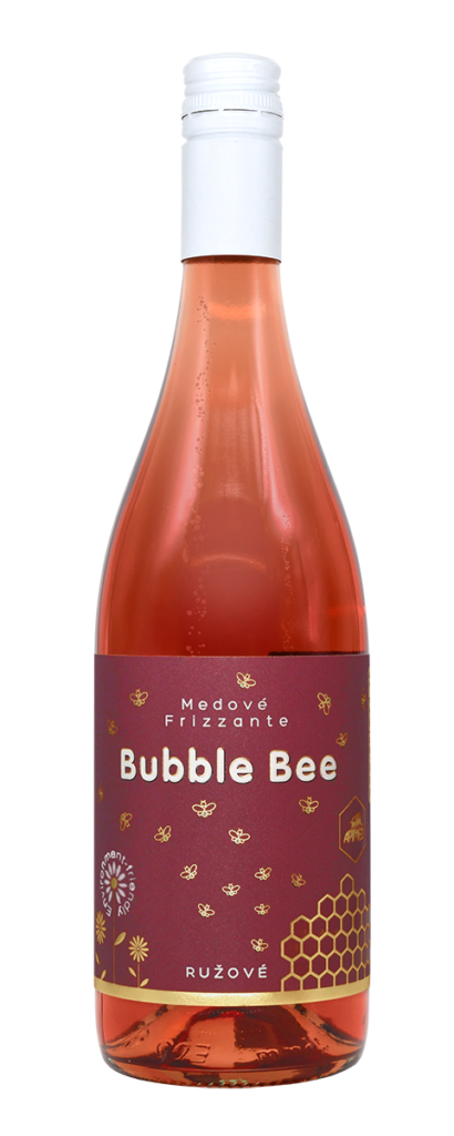 Medové Frizzante Bubble Bee - ružové