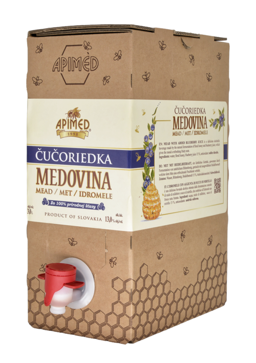 MEDOVINA ČUCORIEDKA 3 l Bag in Box - praktické a výhodné balenie