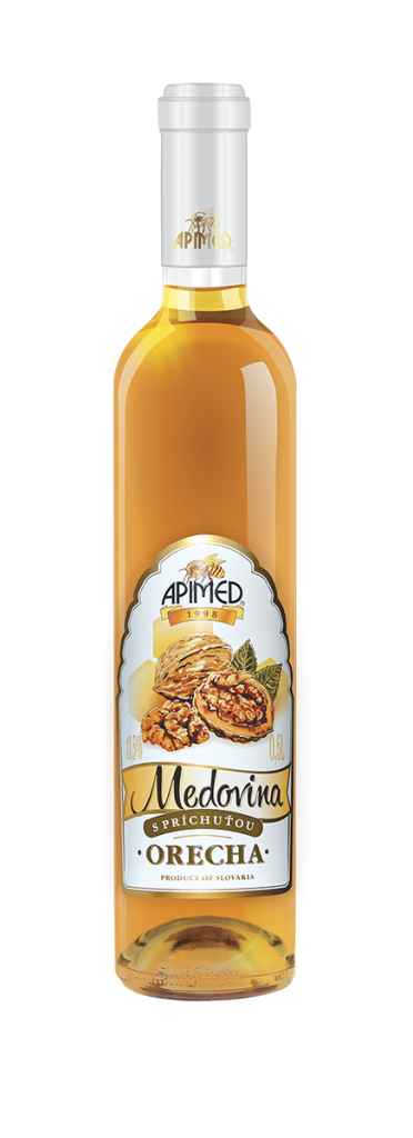 Orechová medovina 0,5 l