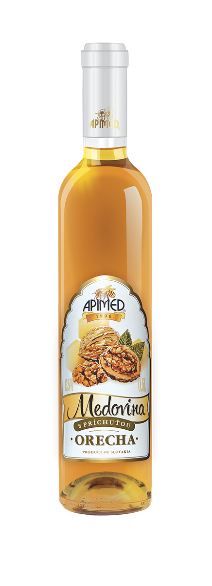 Orechová medovina 0,5 l
