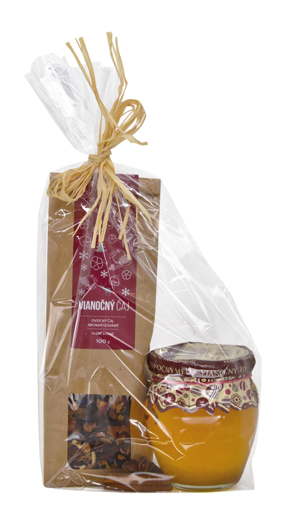 DB045 - Vianočný set - med a Vianočný čaj